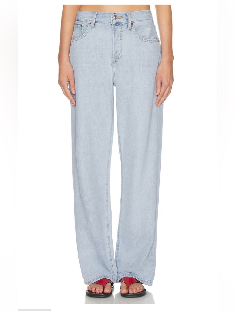 NWT Re/Done The Thrasher Jean Indigo Wide Leg Season 2025 / 30